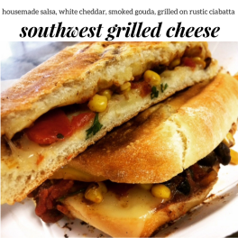southwest grilled cheese